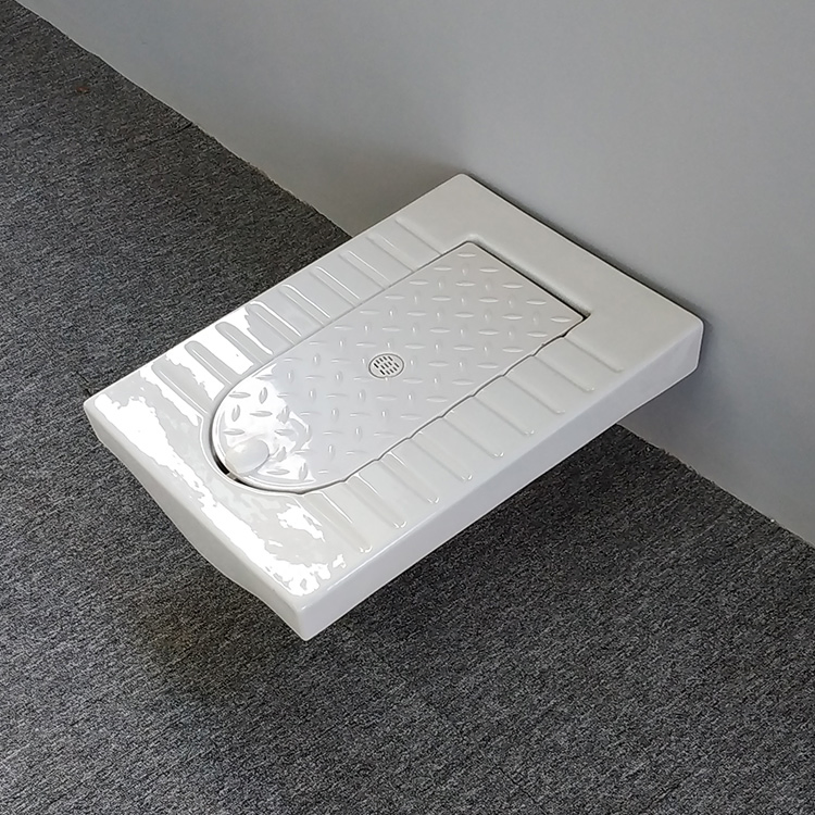 Asian-Style Ceramic Toilet White Color Squat Cover Pan Type High Quality Best Price Wc