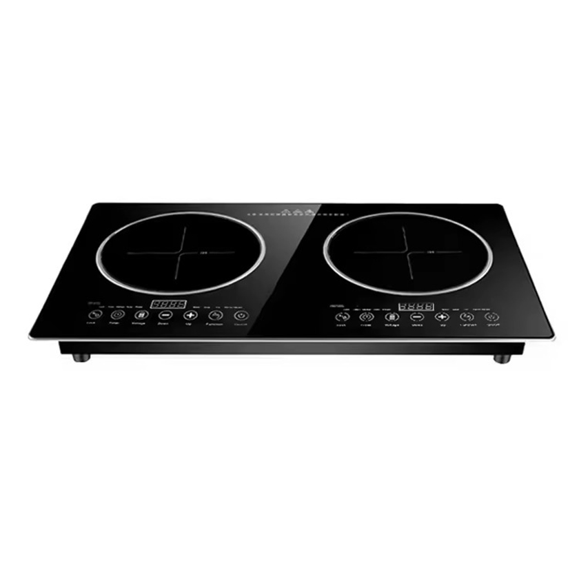 3500W Electric Double Stove Induction Cooker 2 Burner Plates Gas Stove and Electric Infrared Cooktop
