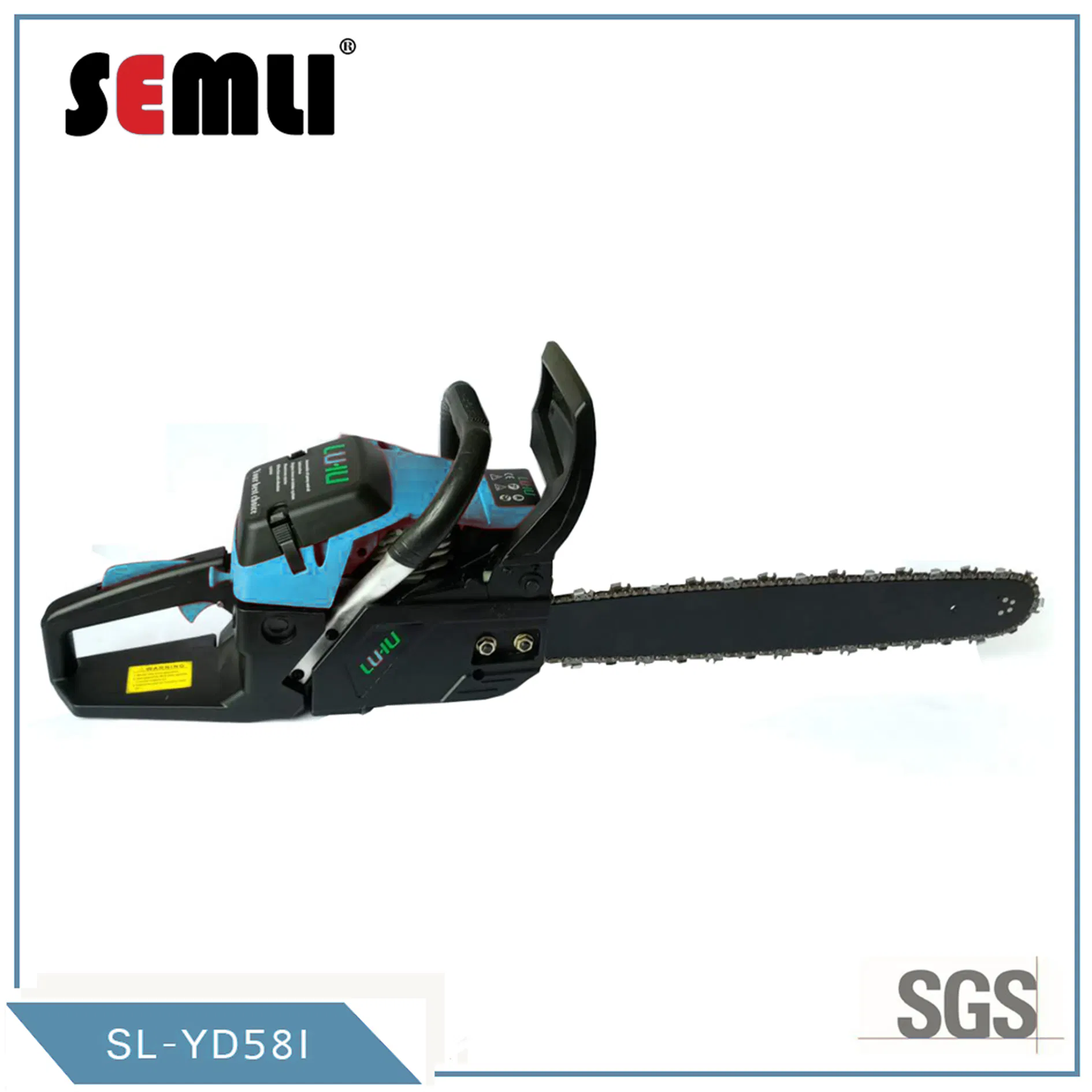 Hot Sale Petrol Chainsaw for Tree Cutting with Aluminum Crankshaft and Paper Square Air Filter for Long Time Use Wholesell Factory