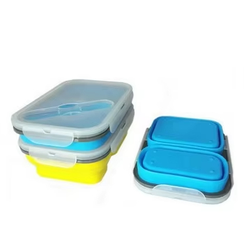 Storage Box with Lid Silicone Sealed Containers for Food Packaging Food Storage & Container Bento Lunch Box