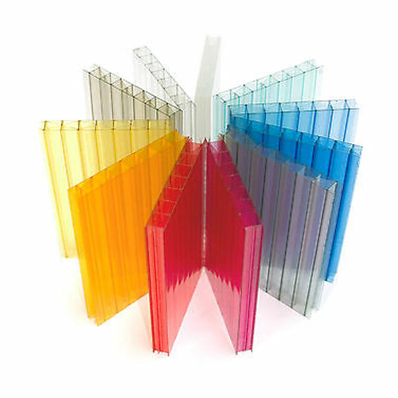 Greenhouse PC Transparent Sunlight Roof Skylight PC Hollow Roof Tile