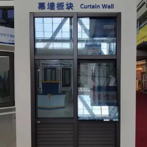 Mullion-Transom Curtain Wall Structure