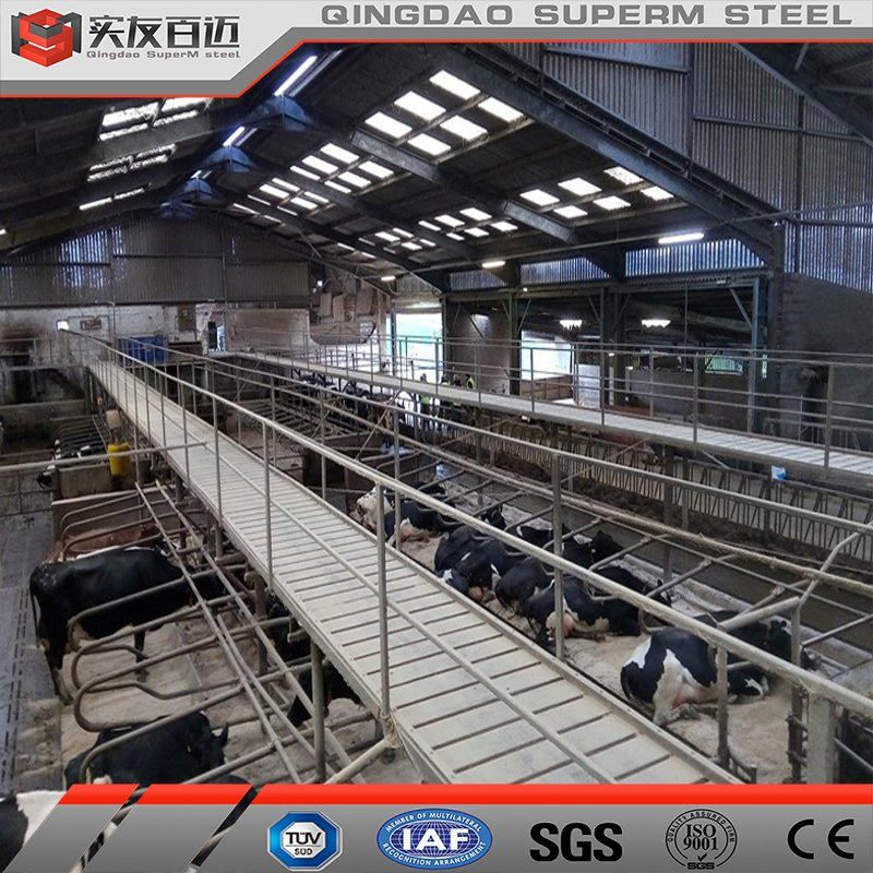 Prefabricated Steel Strcuture Building Prefab Metal House Cattle Barn Shed
