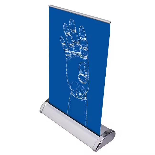 China Aluminum Tianlang Handbag Advertisement Roll up Collapsible Banner Display