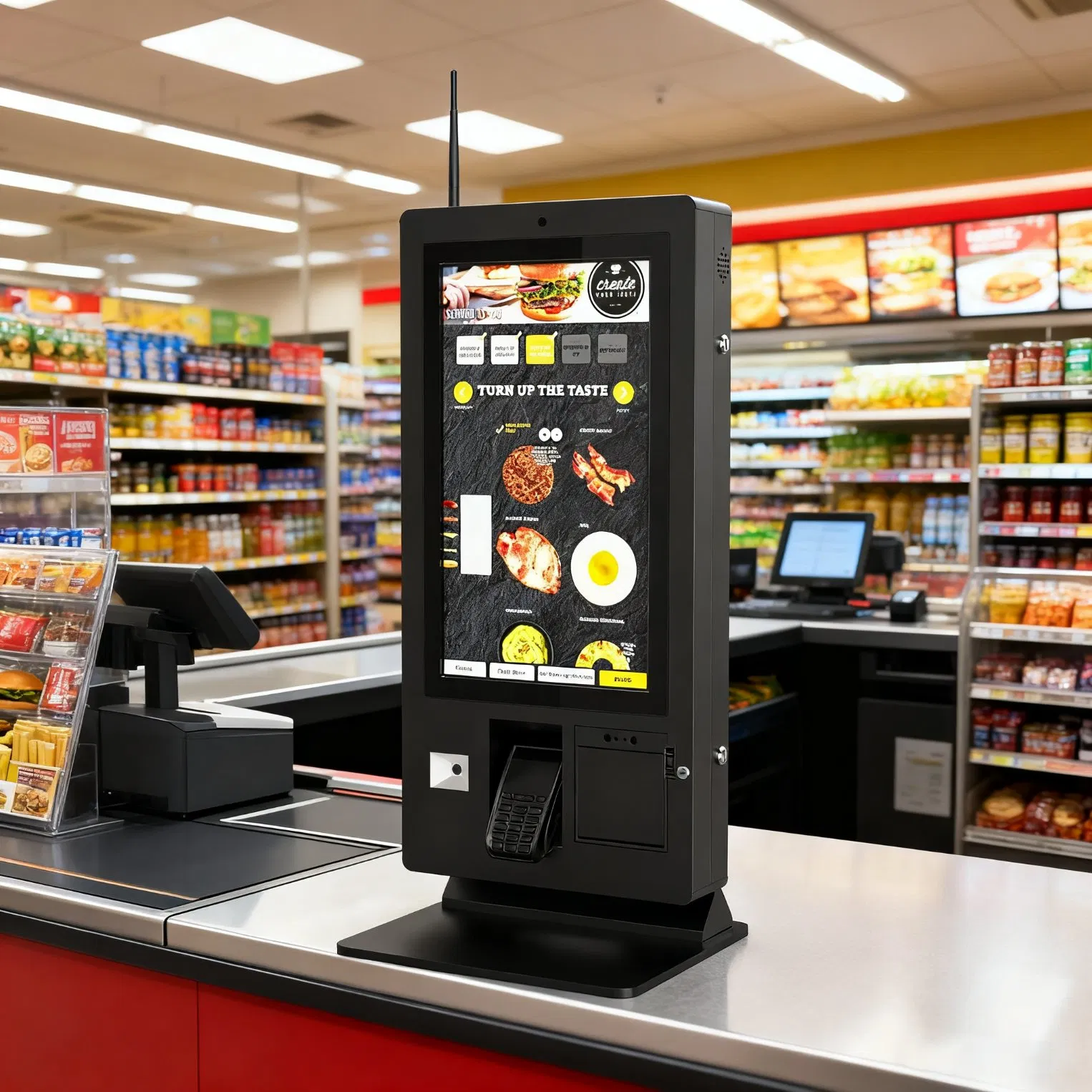 Сенсорный киоск 32 дюйма для самообслуживания