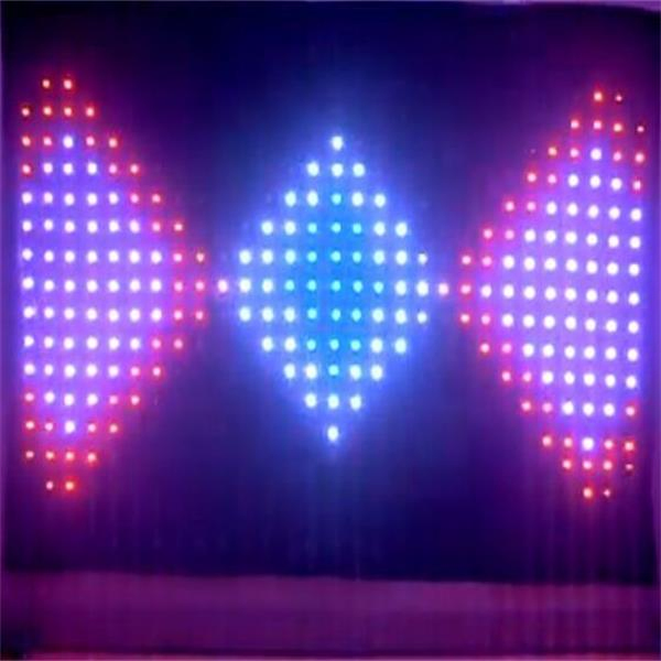 P10cm LED RGB 3in1 Vision Curtain