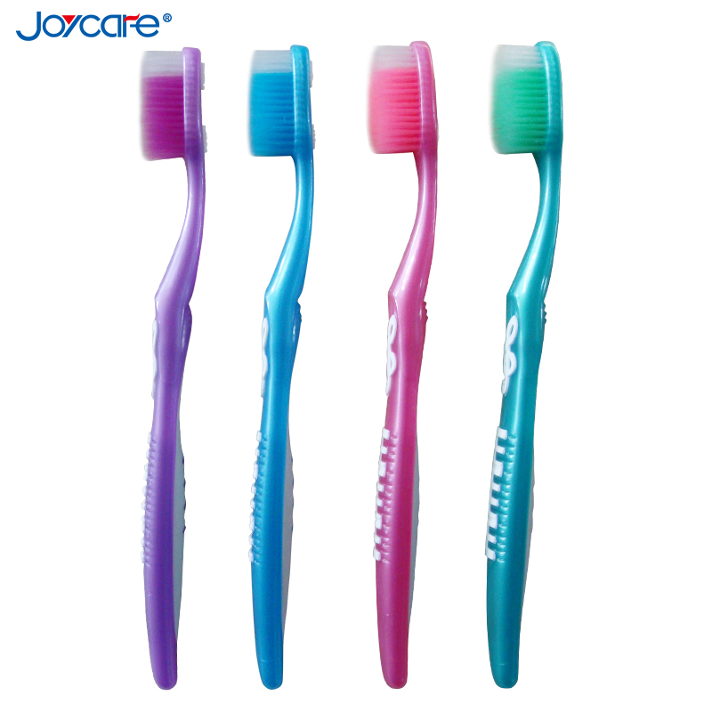 FDA Approved Innovative Adult Soft Bristles Toothbrush with Tongue Cleaner