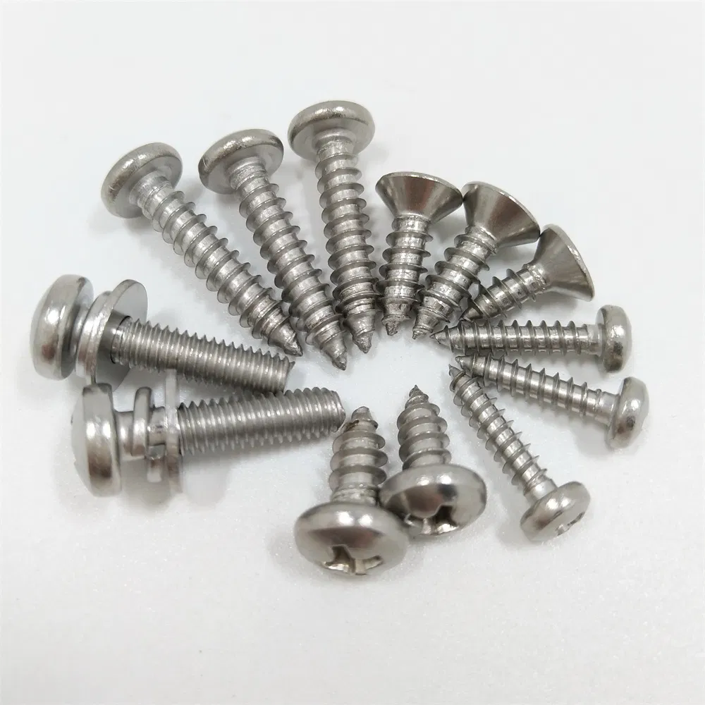 Hex Drill Screws Stainless Steel Metal Hex Flange Truss Pan Hex Head Self Drilling Roof Screw with EPDM Rubber Washer