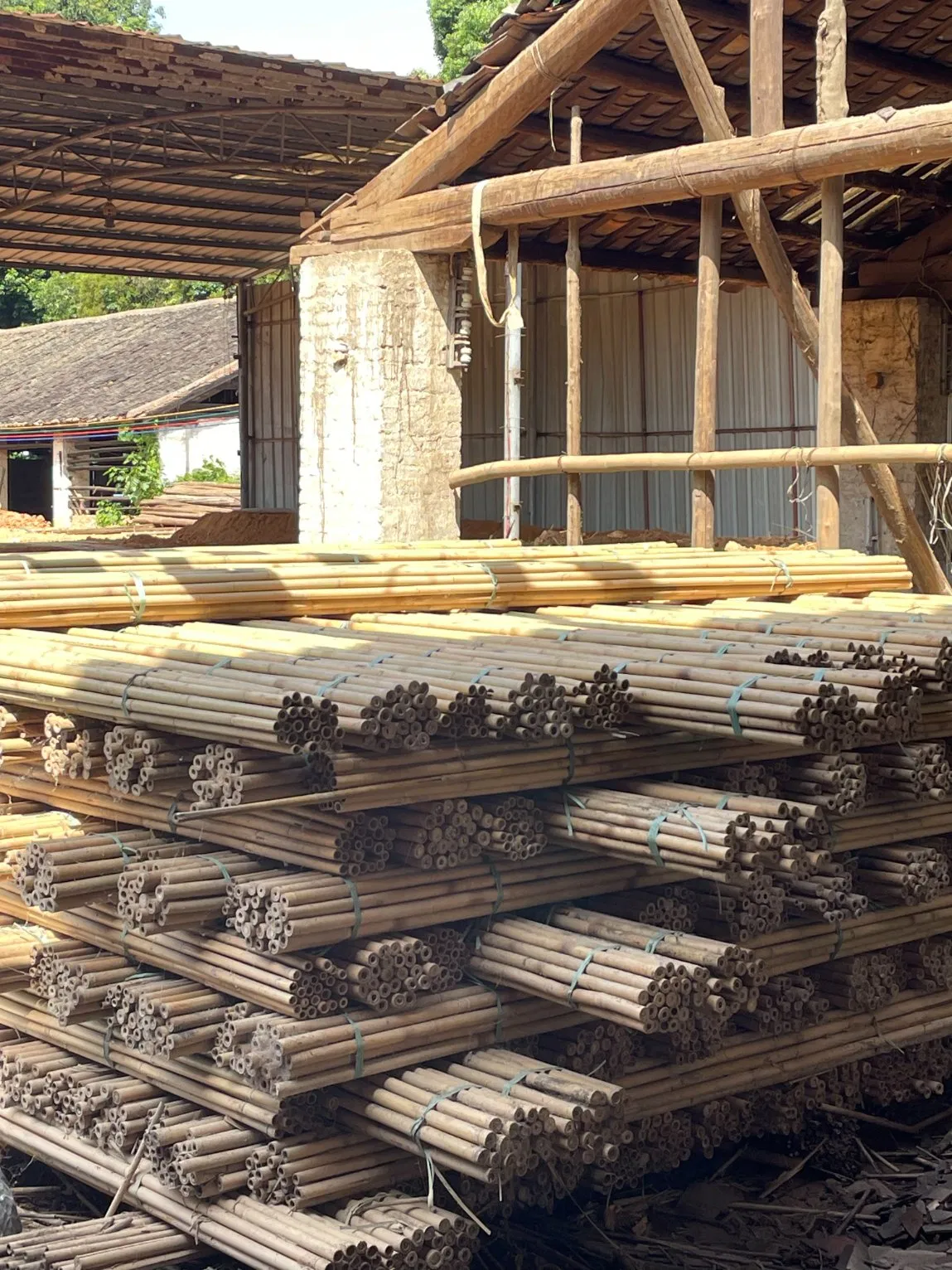 Supporting Eco Bamboo Poles, Bamboo Stakes, Flower Arrangement Sticks