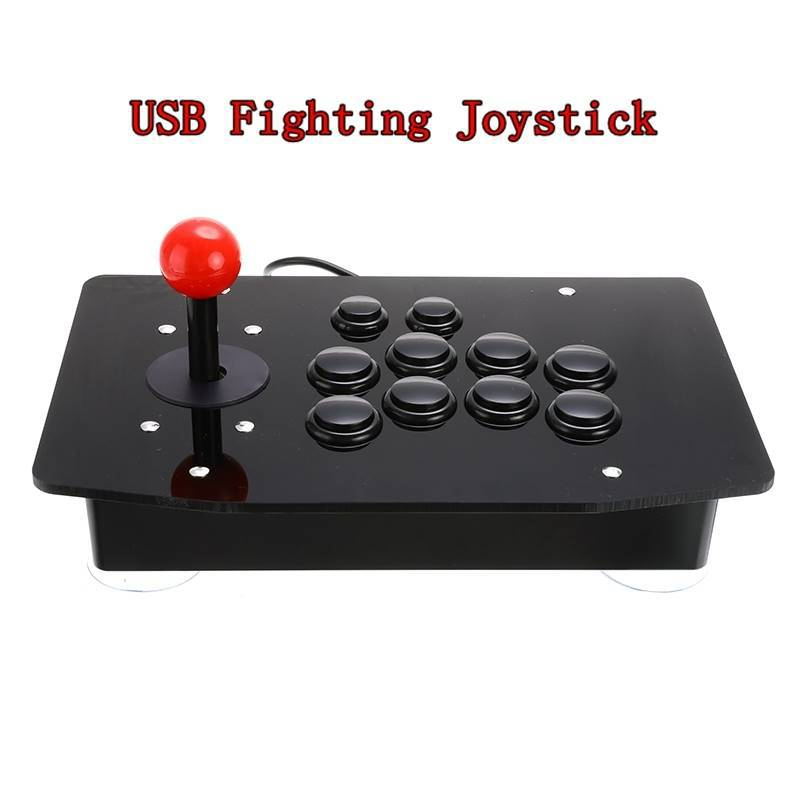 High Quality Acrylic PC Flight Gaming Simulator Arcade Joysticks Game Controllers