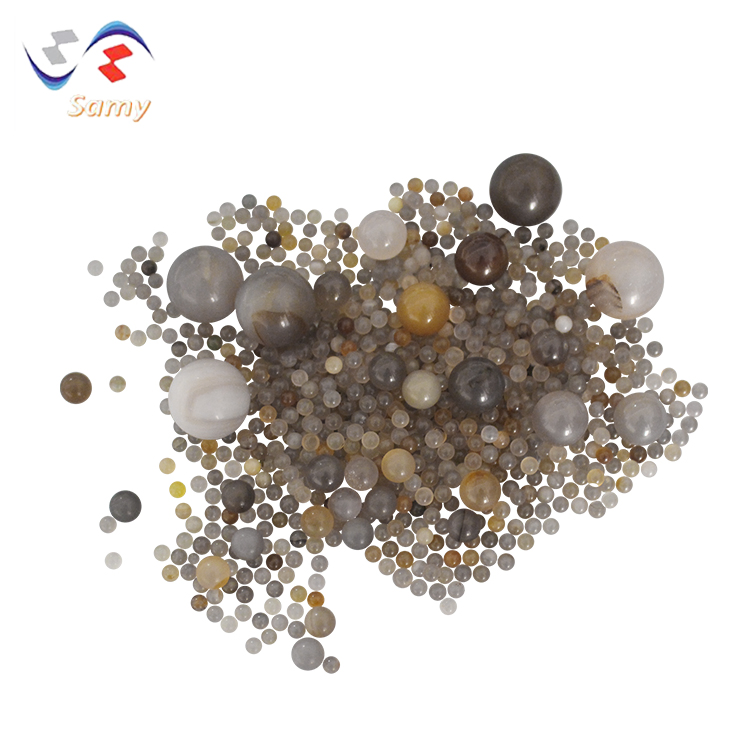 Samy Grinding Ball Size Agate 12mm Purity Agate Balls for Planetary Grinding