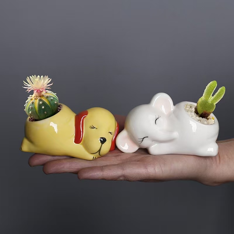 Ваза керамическая декоративная для цветов