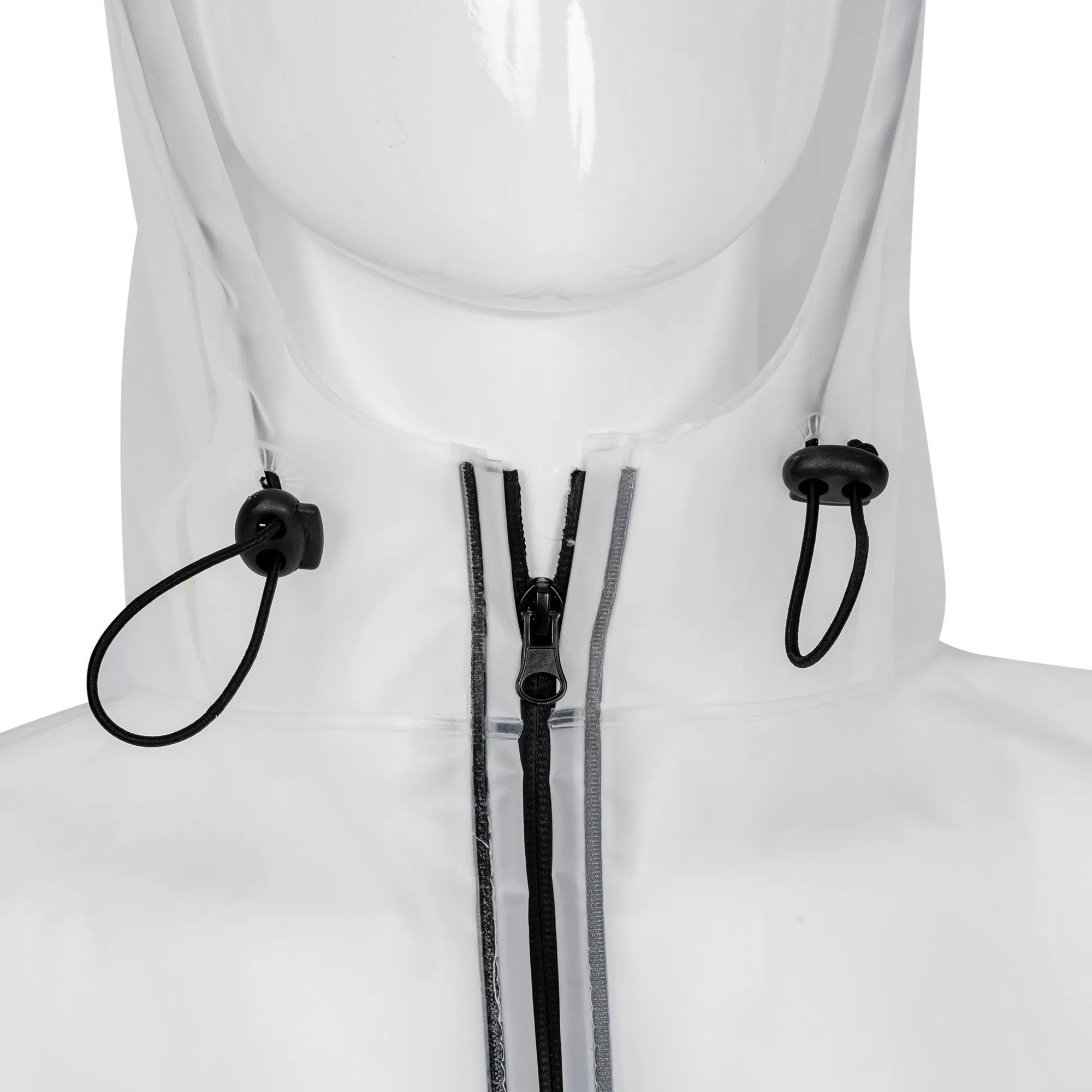 Custom Wearing Long Adult Raincoat with Customized Promoting Slogan