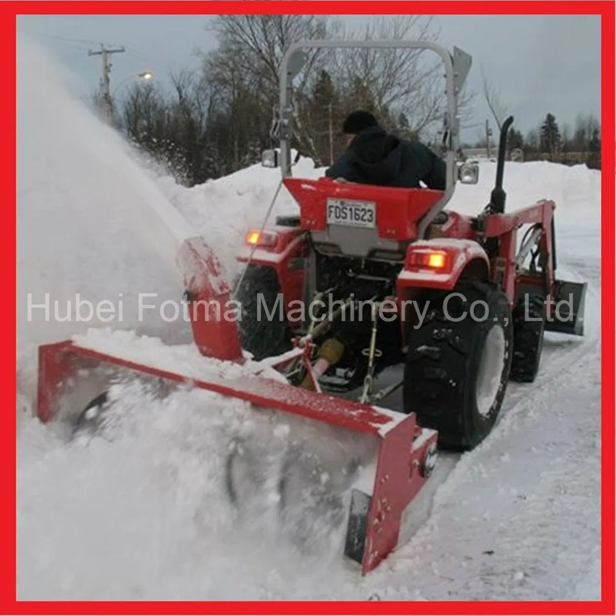 3-Point Hitch Tractor Rear Snow Blower Machine