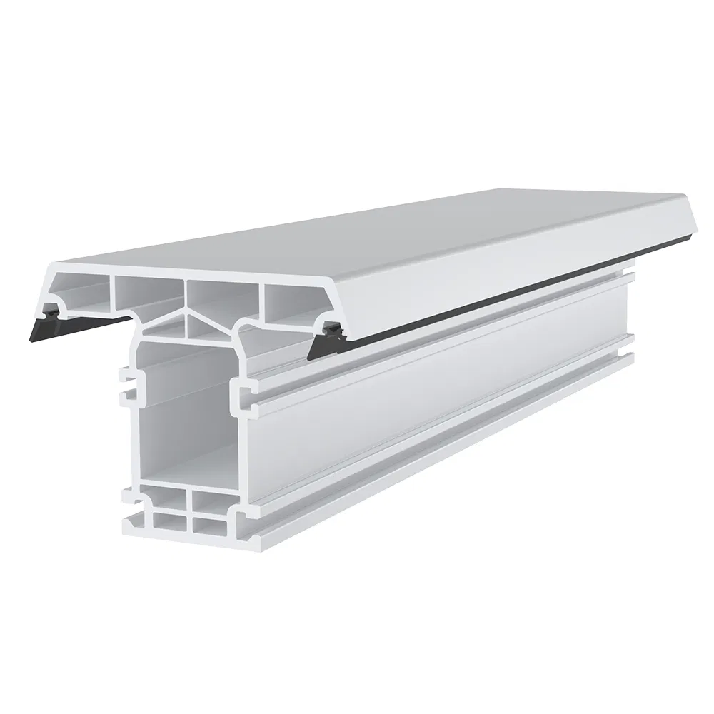 Structural Components Extrusion White UPVC Window Plastic Profile for Sale