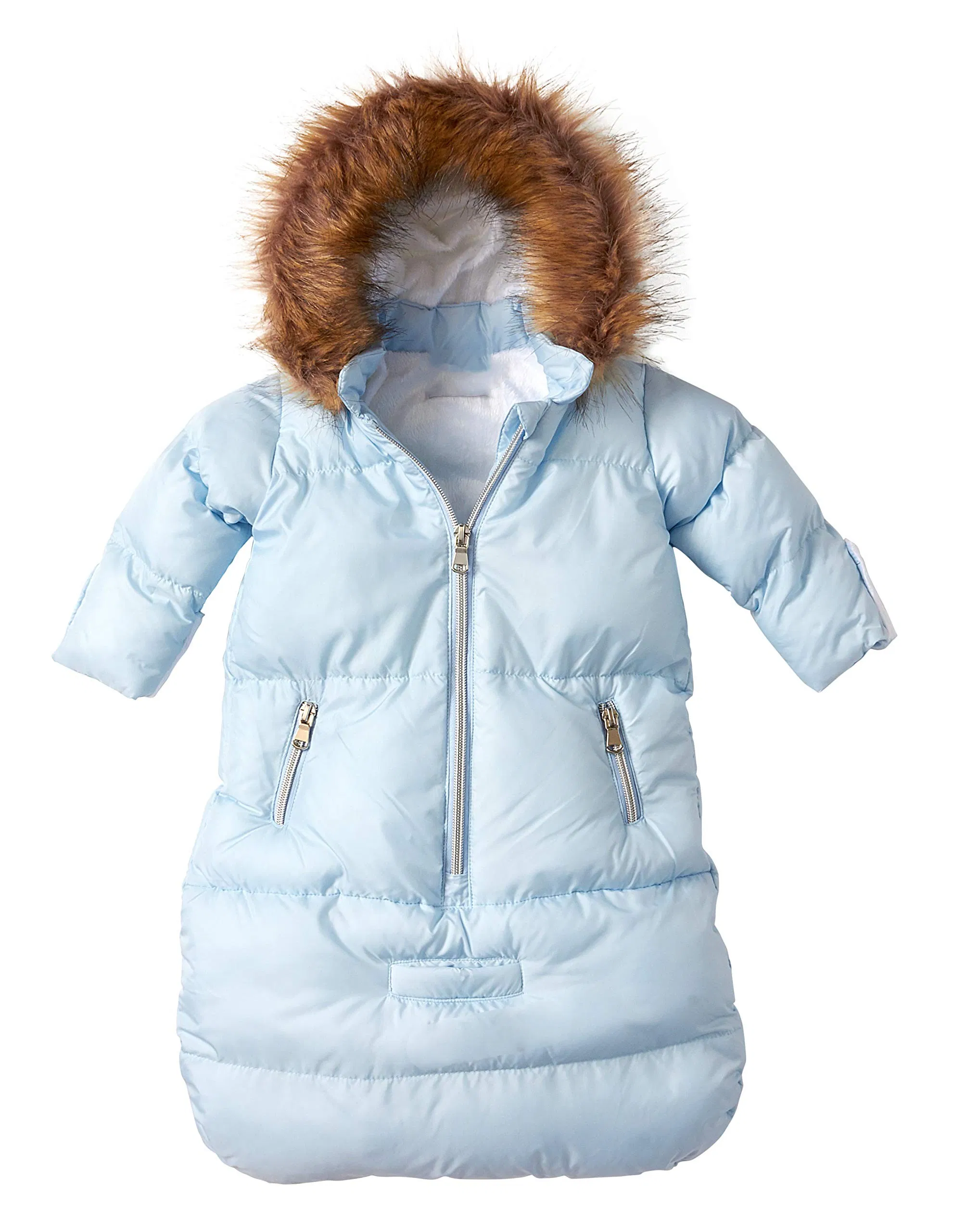 High Quality Girls Boys Newborn Infant Baby Puffer Pram Snowsuit Bunting Bag