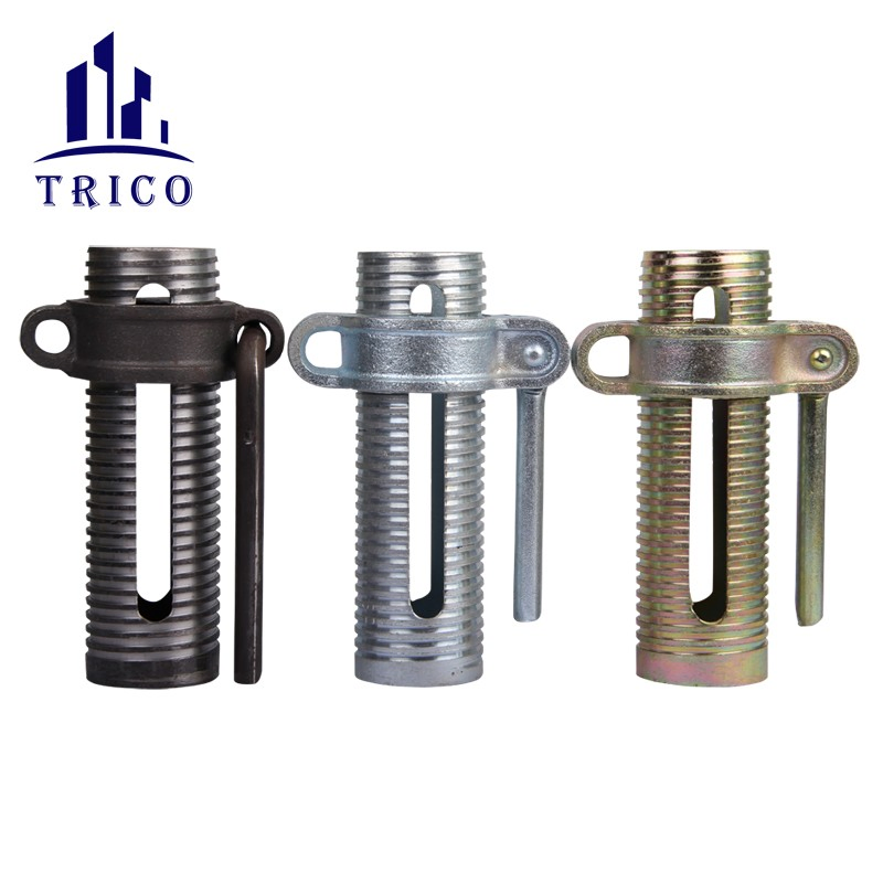 Factory Galvanized Steel Scaffolding Prop Sleeve with Prop Nut