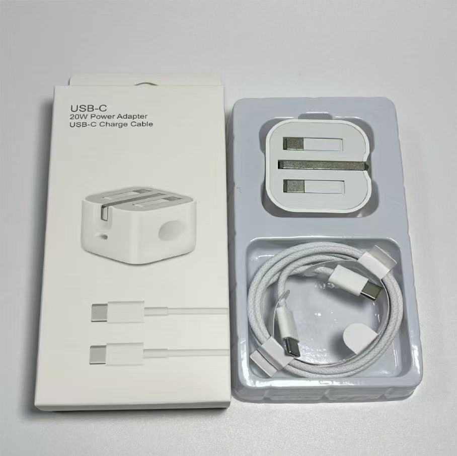 35W Pd Type C Adapter for 20W IP Charger USB-C Adapter 40W for IP Cable Charger C to C Type-C for IP 17 16 15 14 PRO UK Us EU