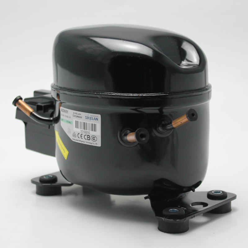 Ice Maker Hermetic AC Compressor with Adw51 220V, Lbp, 1/6HP