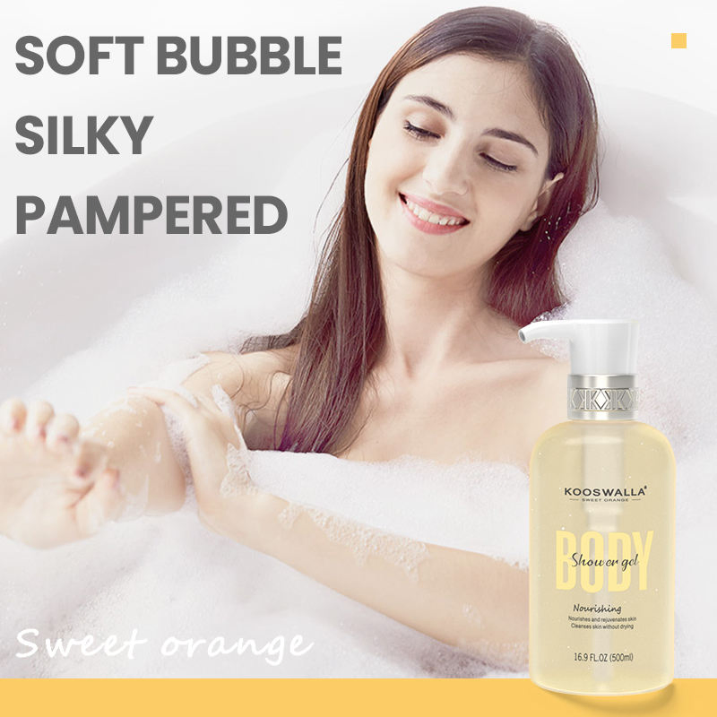Professional Bath Cream Orange Shower Gel