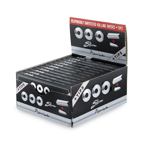 OEM Oocb Premium King Size Slim 24 Booklets Cigarette Rolling Paper Box