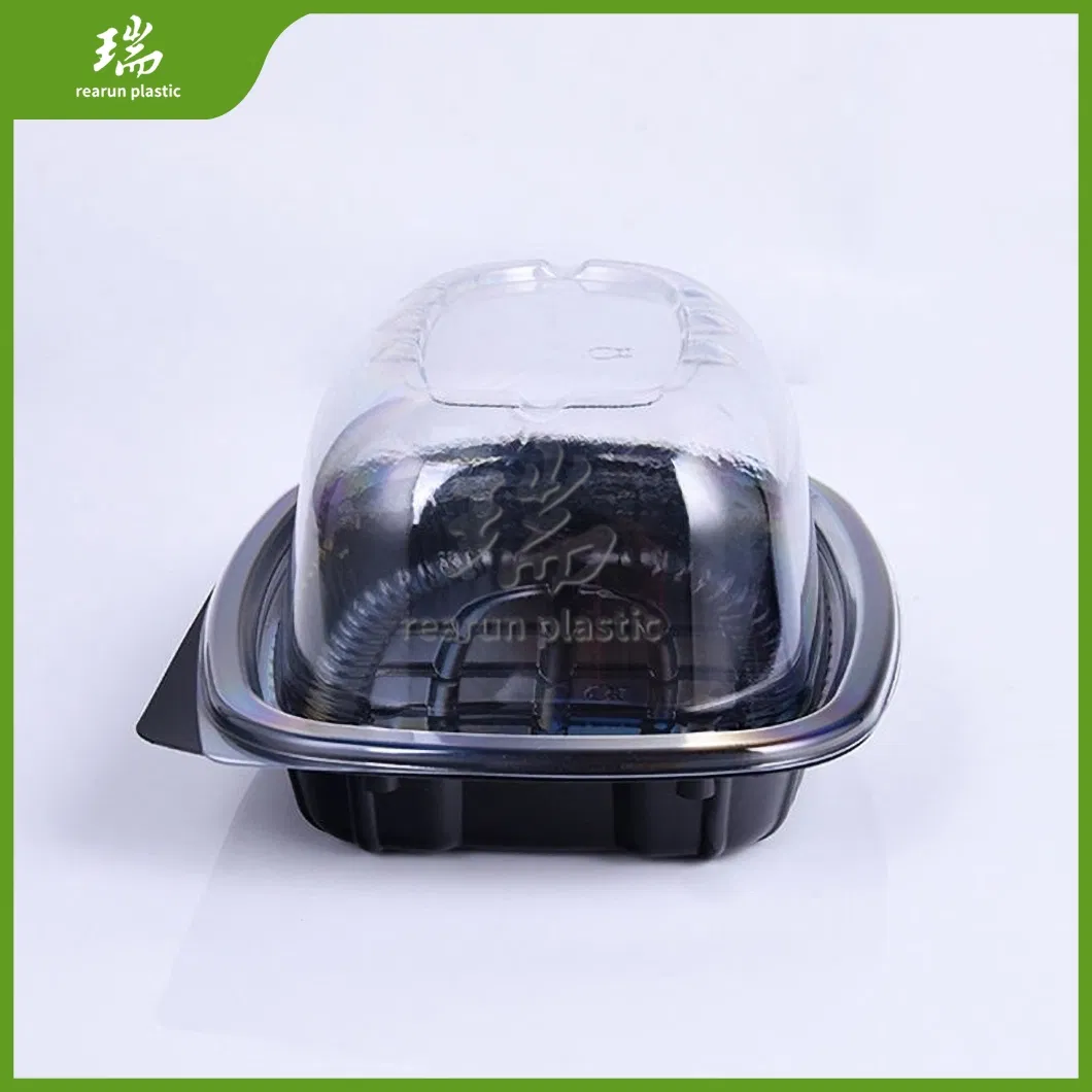 Rearun China Factory Disposable PP Plastic Roast Chicken Meat Duck Packaging Box
