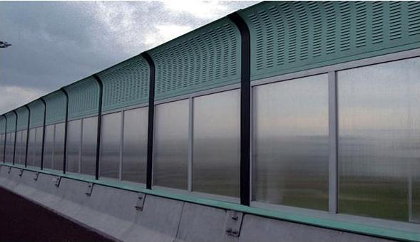 2 M High Bridge Soundproof Fence Noise Barricade Sound Barrier for Residentia