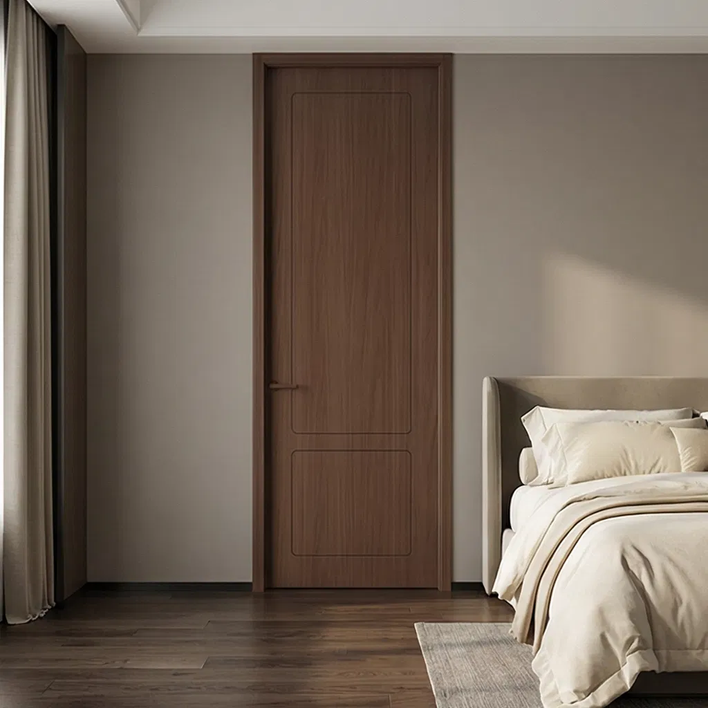 New Design 100% Waterproof Wholesale Price Modern Popular Style Interior WPC Door