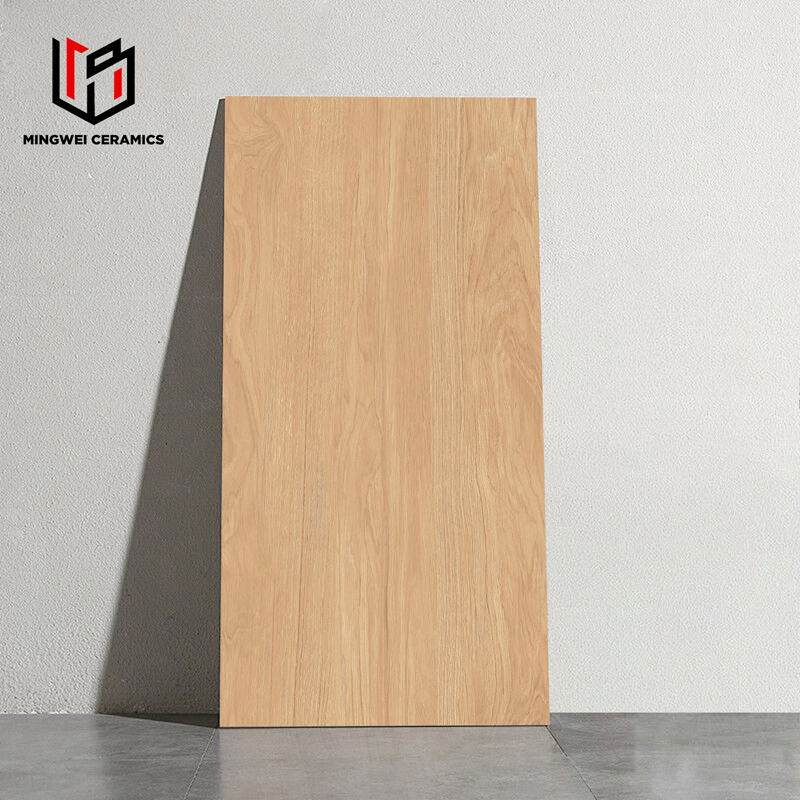 Zibo Wood Strip Series Matte Porcelain Tiles Looks Like Wood 60X120cm Good Price