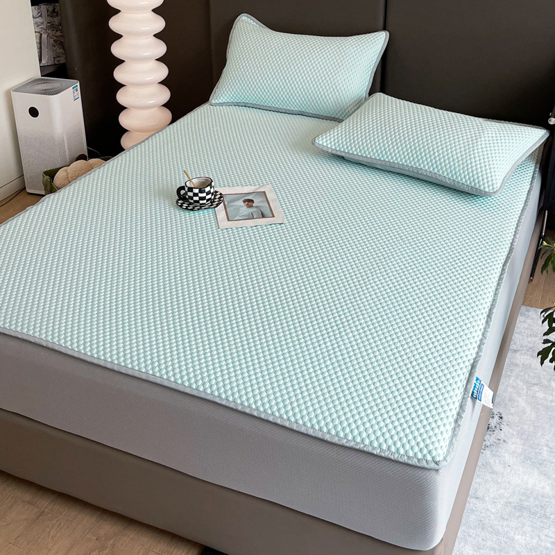 Soft Cooling Breathable Mattress Pad Washable Bamboo Protector Cover