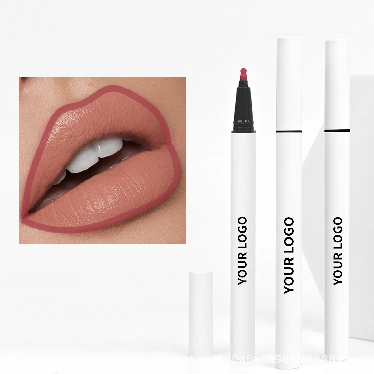 Makeup Lipliner Private Label Long Lasting Waterproof Brown Lip Liner