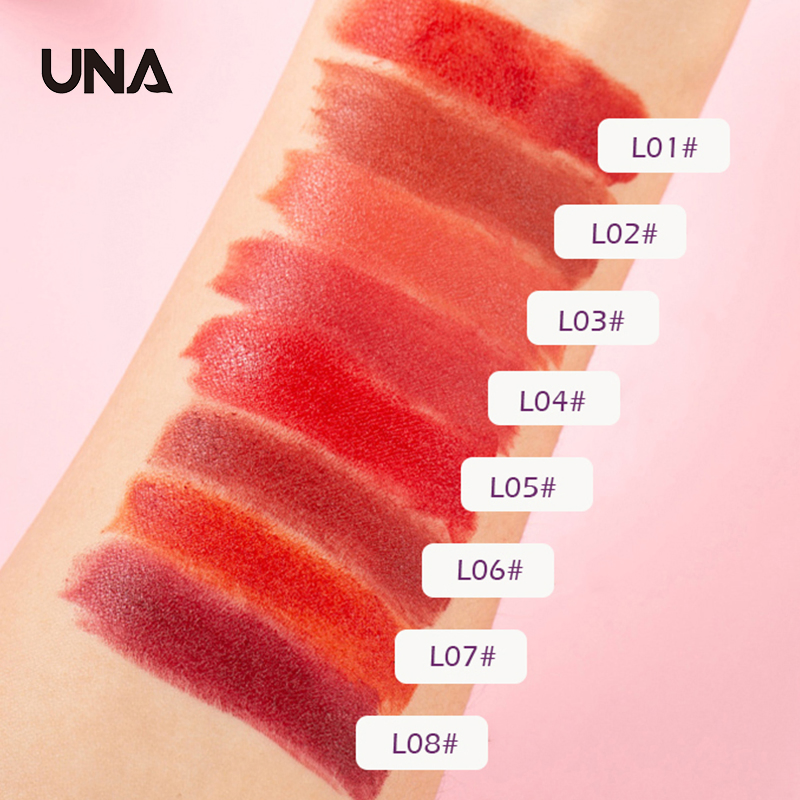 Hot Sale High Pigment Lip Glaze Makeup Mousse Texture Smooth Velvet Lipstick Custom