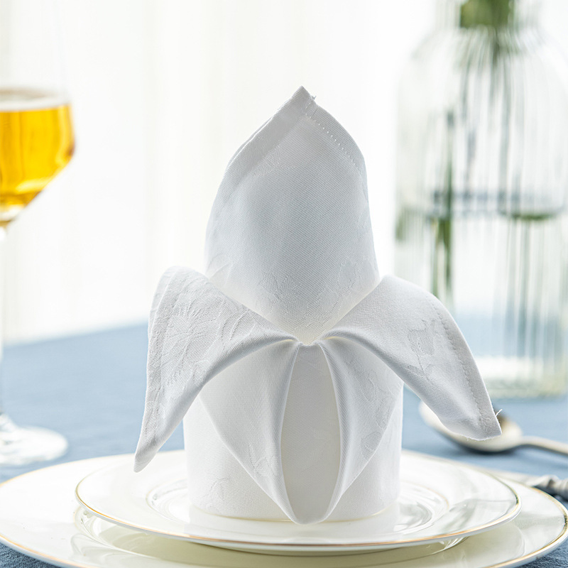 Logoed Table Cloth White Napkin Linen Tablecloth White Tablecloth Light Blue