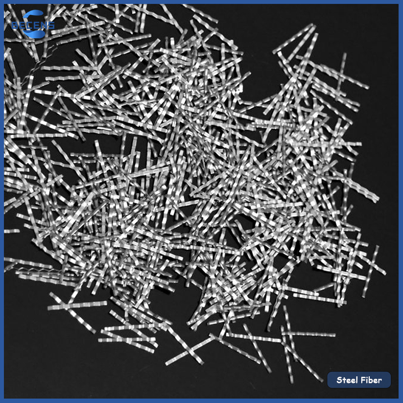 Refractory Building Materials Metallic Steel Fiber Milling Steel Fibers Mill Cut Iron Fiber Metal for Concrete
