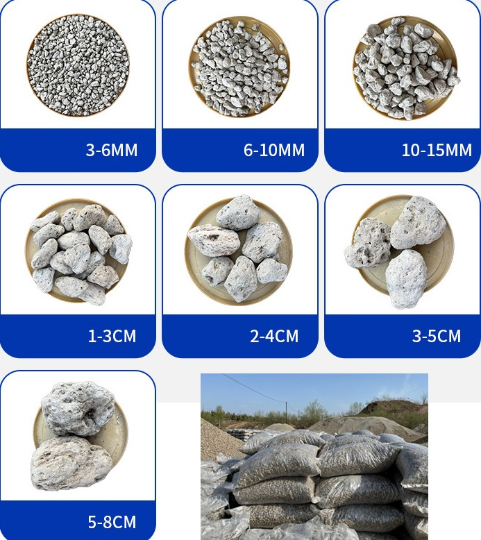 Pumice Stone for Horticulture Agriculture Organic Horticultural Pumice for Plants