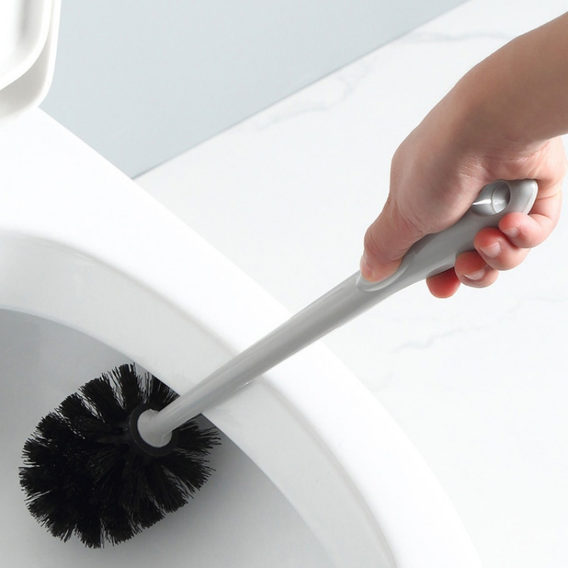 Держатель для ершика с щеткой, настенный, пластиковый