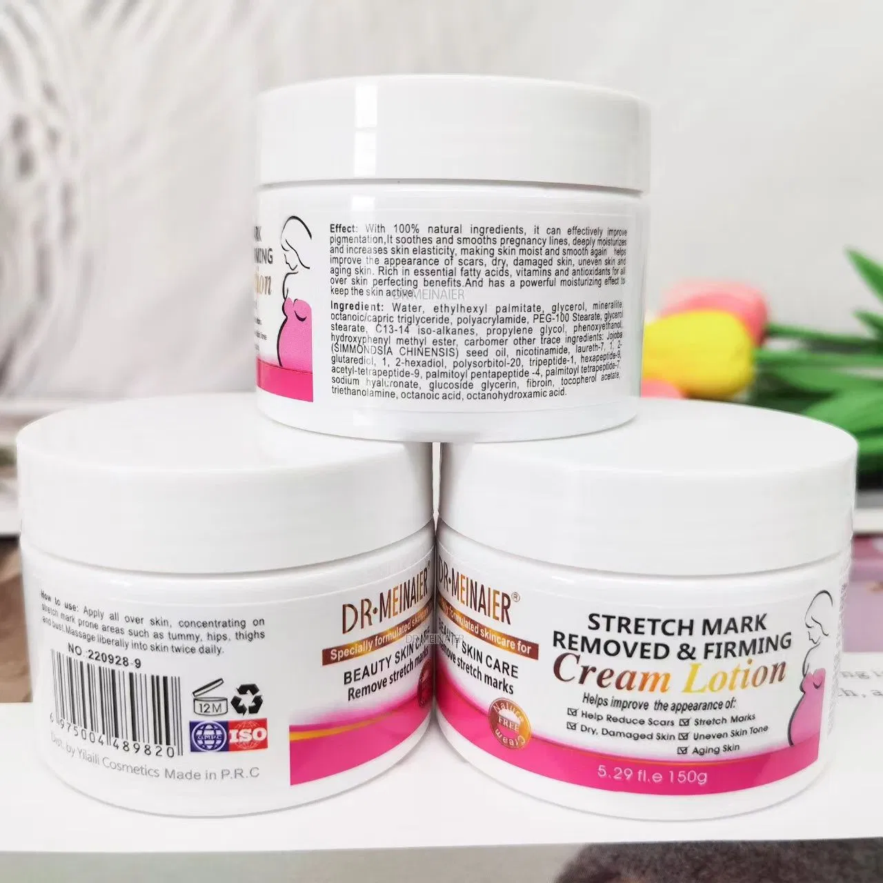 Anti Wrinkle Anti Scars Shea Butter Vc Natural Skin Repair Remove Stretch Mark Cream Pregnancy