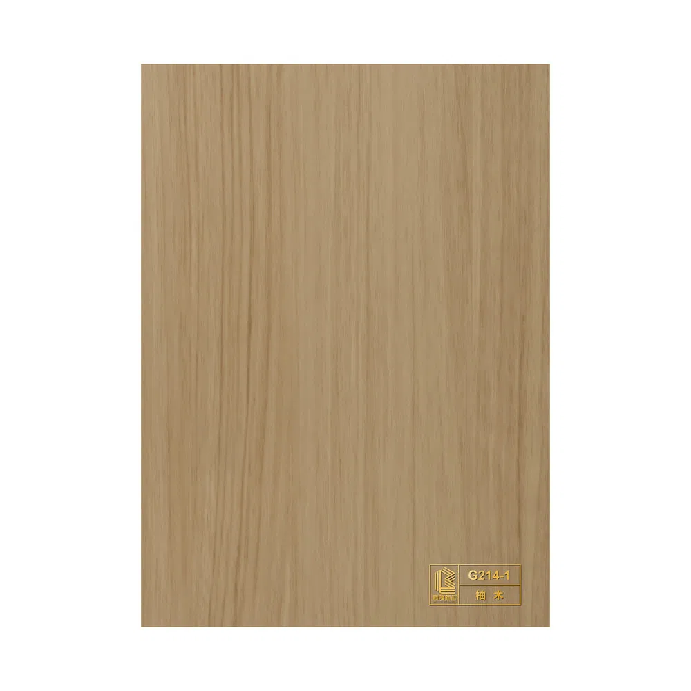 OEM ODM Custom Waterproof Wood Grain PVC Water-Based Film for Bedside Tables