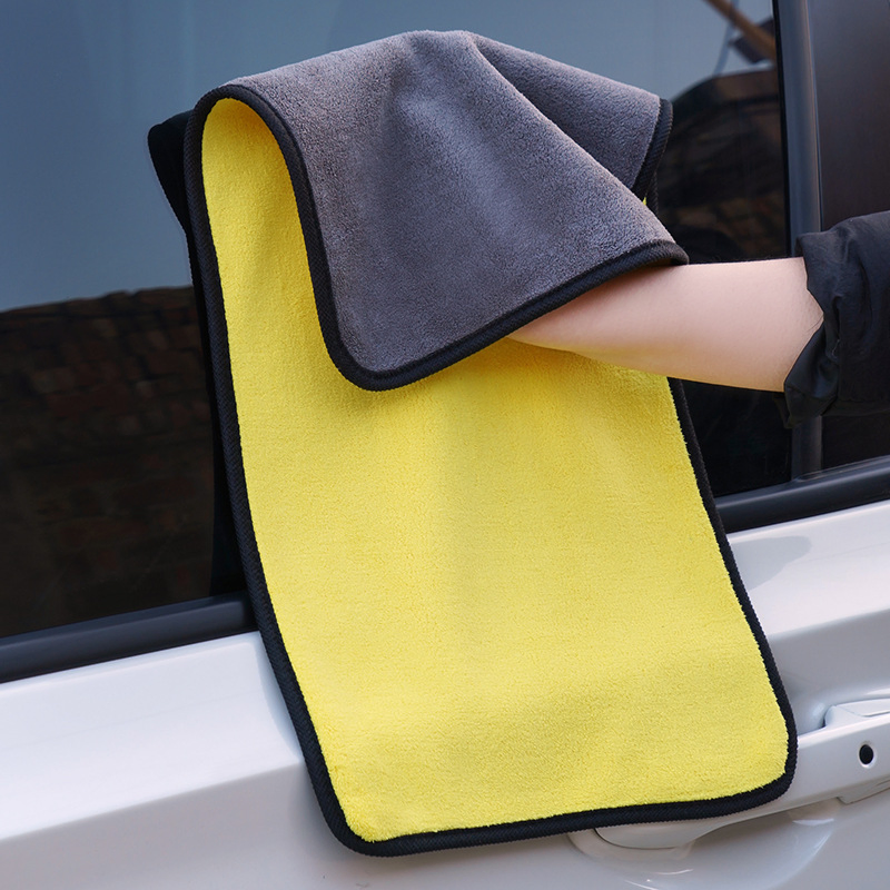 Most Popular Quick Drying Double-Sided Coral Fleece Absorbent Thickened Car Wash Towel