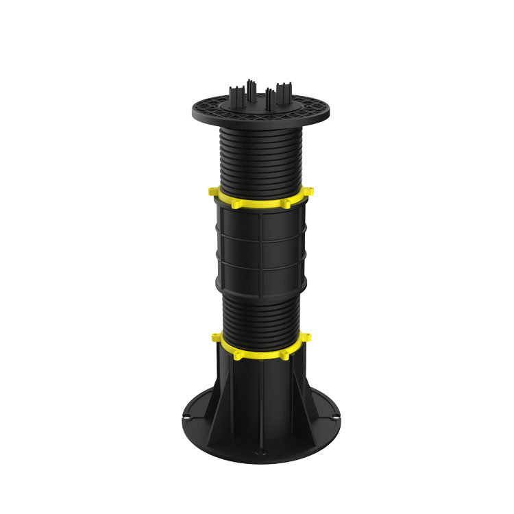 Adjustable Self-Leveling Engineered Deck Support Plastic Pedestal for Paving Decking