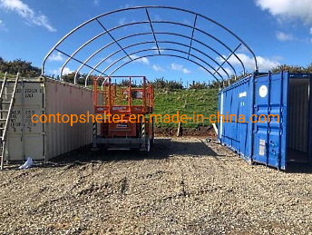 20' X 40' PVC Fabric Container Shelter Storage Dome Tent