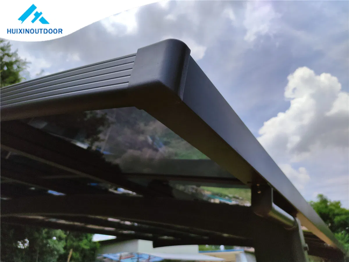 Weather Resistant Outdoor Roof Car Parking Shed Aluminium Metal Carport Canopy Polycarbonate Car Shelter