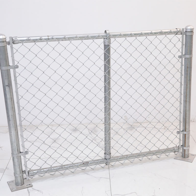 Galvanized 9 Gauge Diamond Chain Link Fence Price Cyclone Fence for Farm