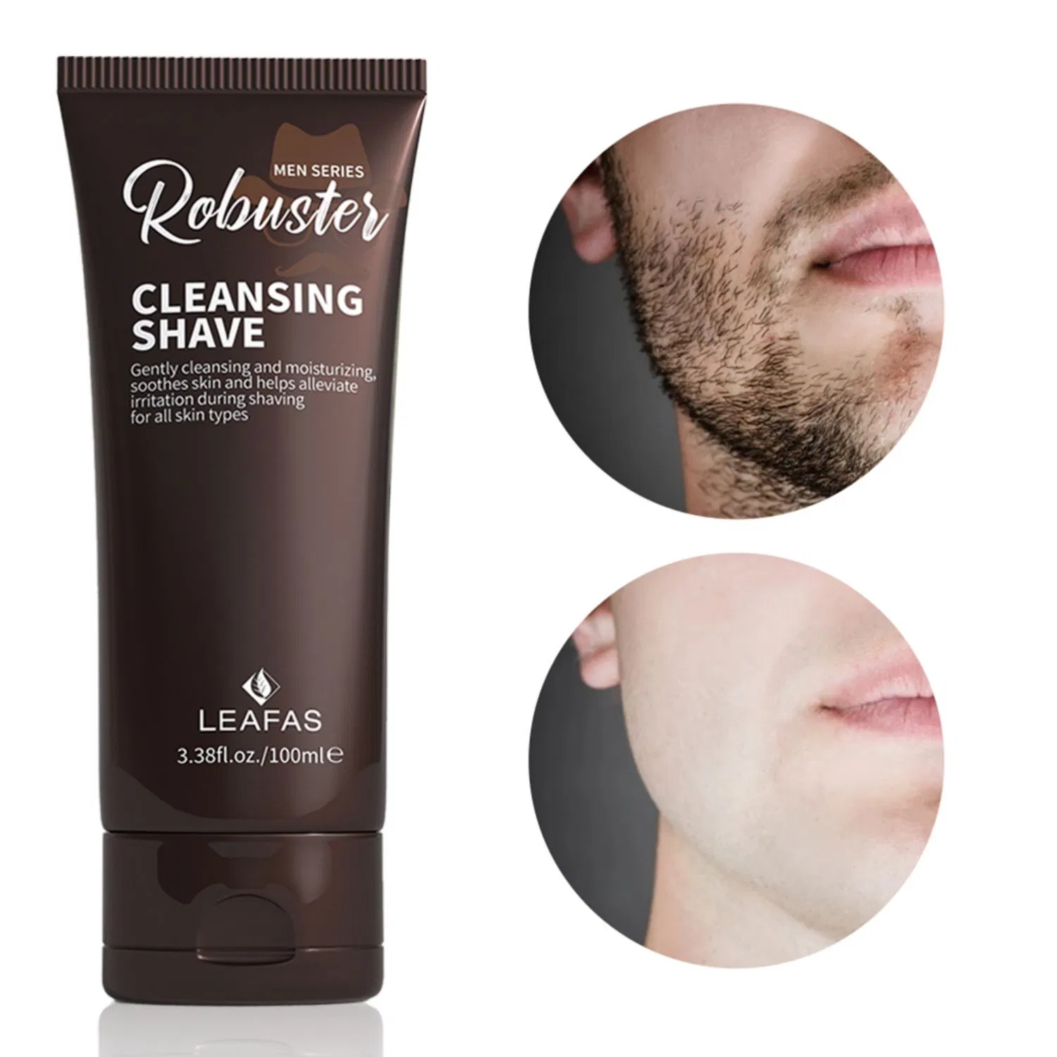 Custom High Quality Natural Beard Care Shaving Creams for Men