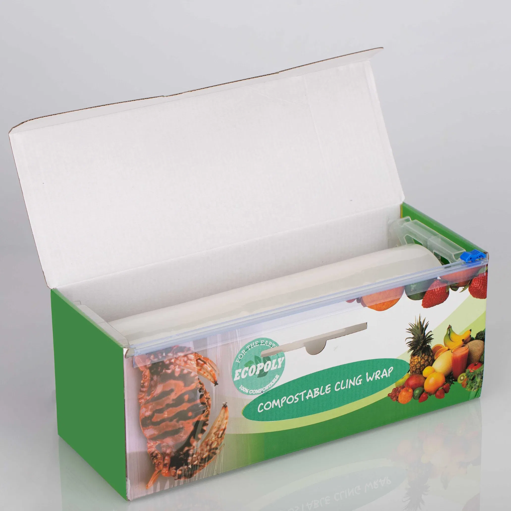 Industrial Cling Film Compostable Food Wrap Heavy Duty Clear Wrap