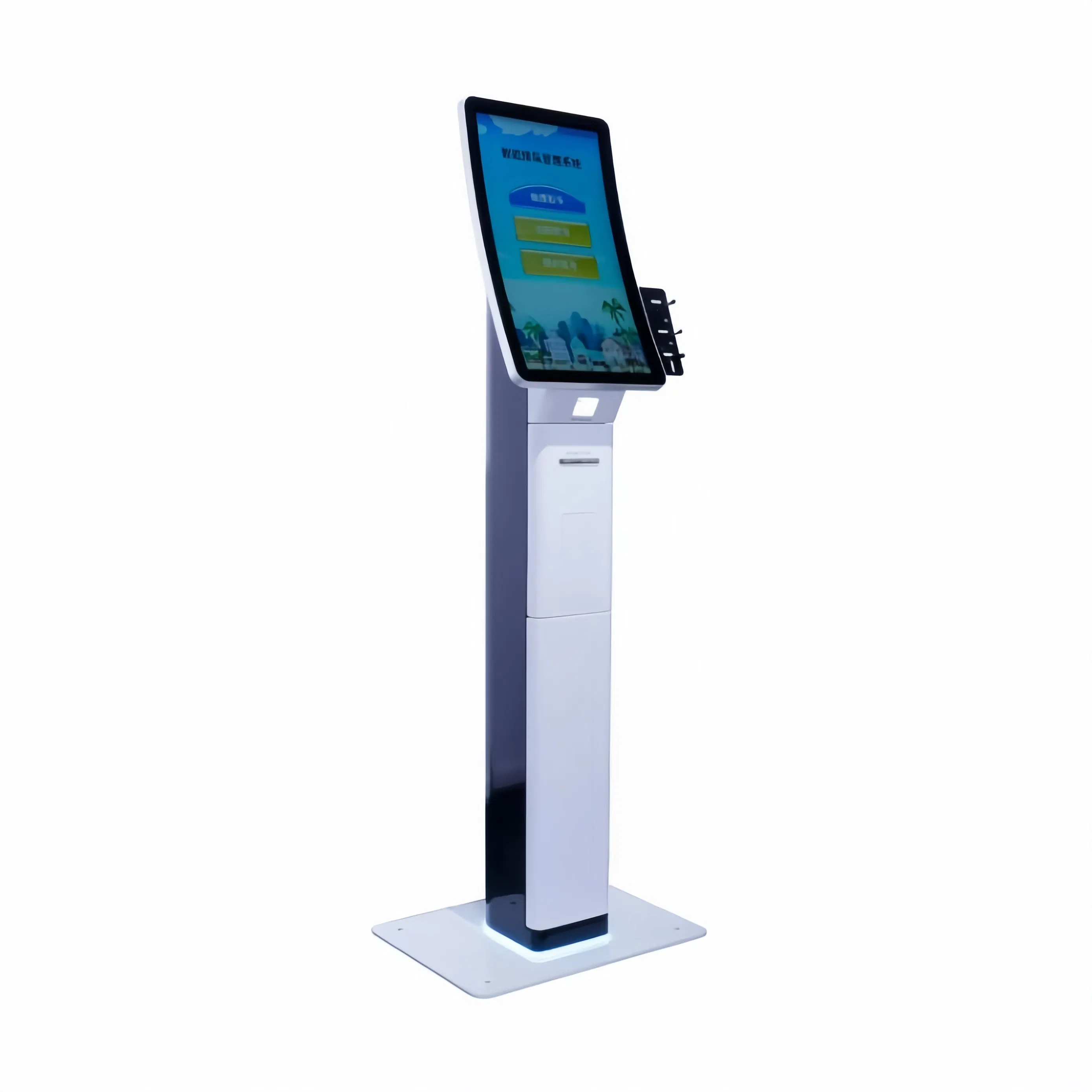 Touch Screen Library Self Service Kiosk Self Book Borrowing and Returning Machine