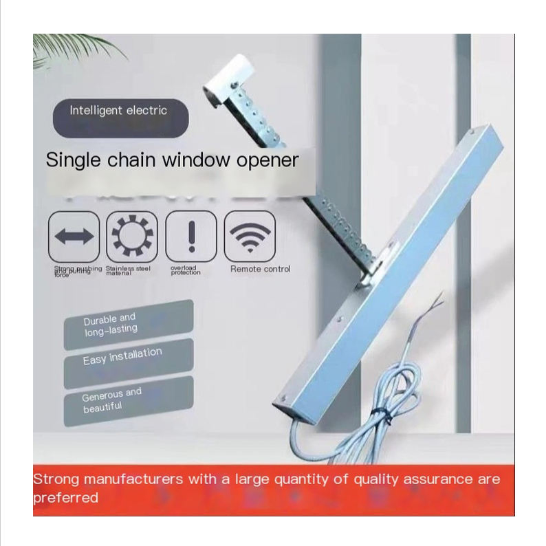 Electric Window Opener Remote Control Sliding Window Motor Home Smart Aluminium Accessories Sliding Window Driver