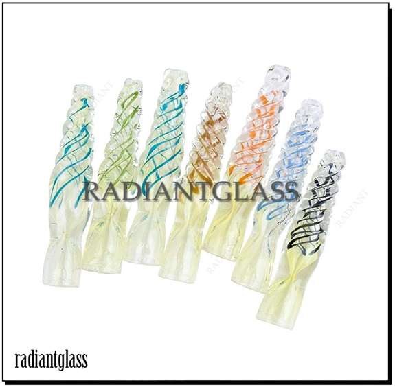 Colorful 4 Nectar Collector Kit Silicone Smoking Pipe Glass Including Aluminum Alloy Smoking Nails