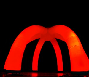 Inflatable Archway with LED Lighting