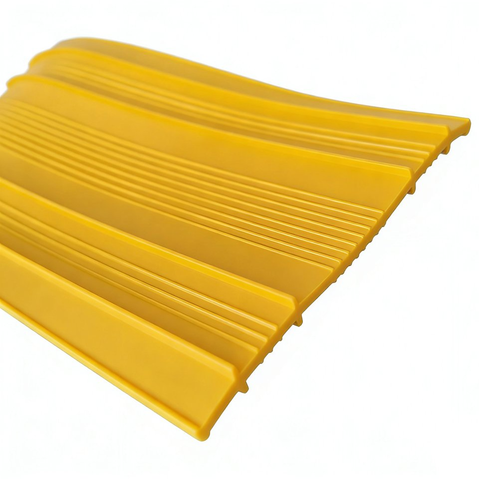 Construction Joint Yellow PVC Water Stop with Center Bulb for Construction Joints